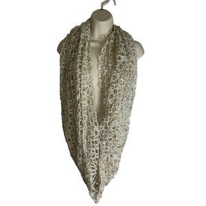 Steve Madden Loose Weave Infinity Scarf (Camel) Retail $44.00